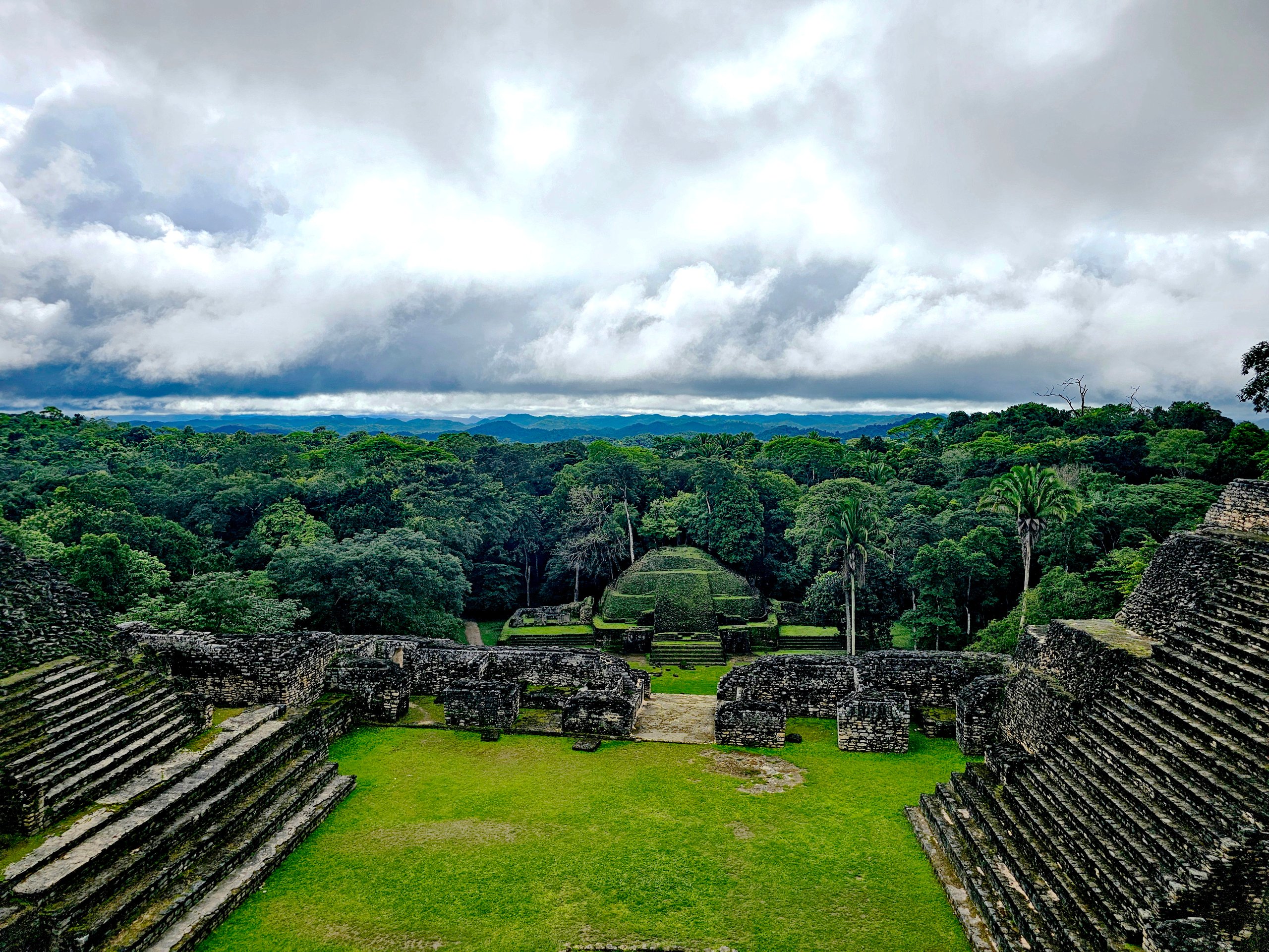 Mayan Ruins at Caracol Belize