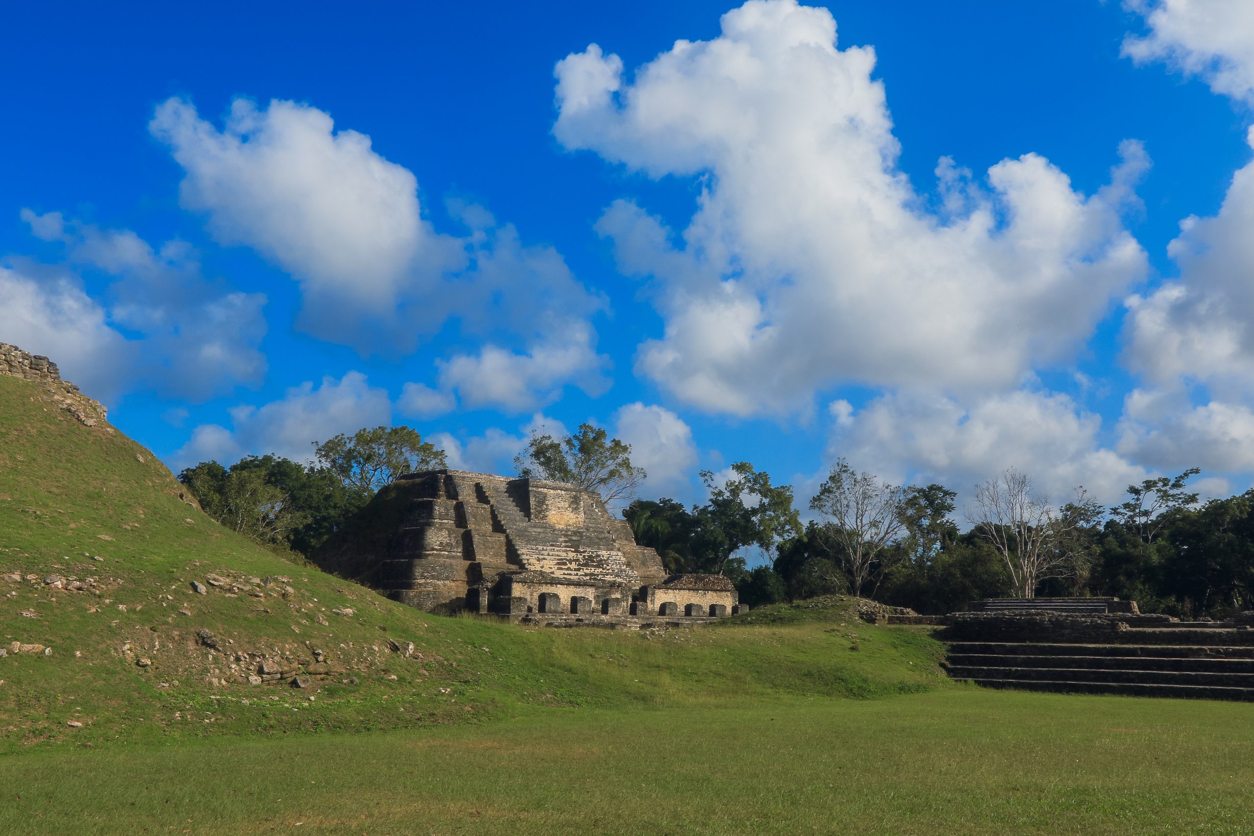 Historic Altun Ha Ruins in Belize